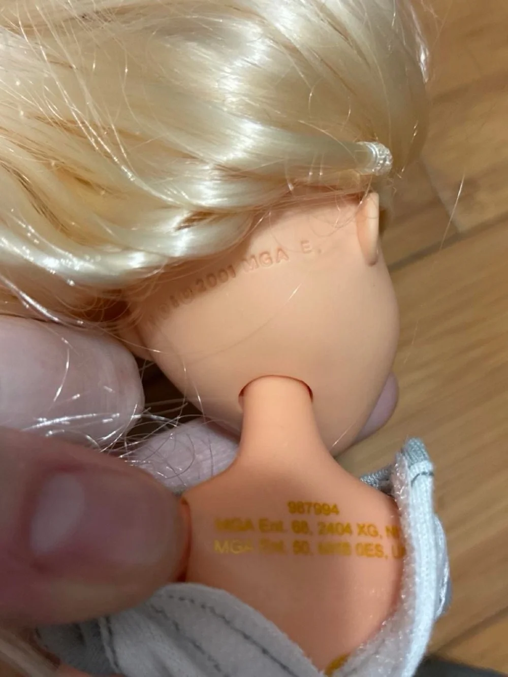Blonde Fashion Doll with Light Blue Outfit - Bratz Style